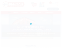Tablet Screenshot of beldensautomotive.com